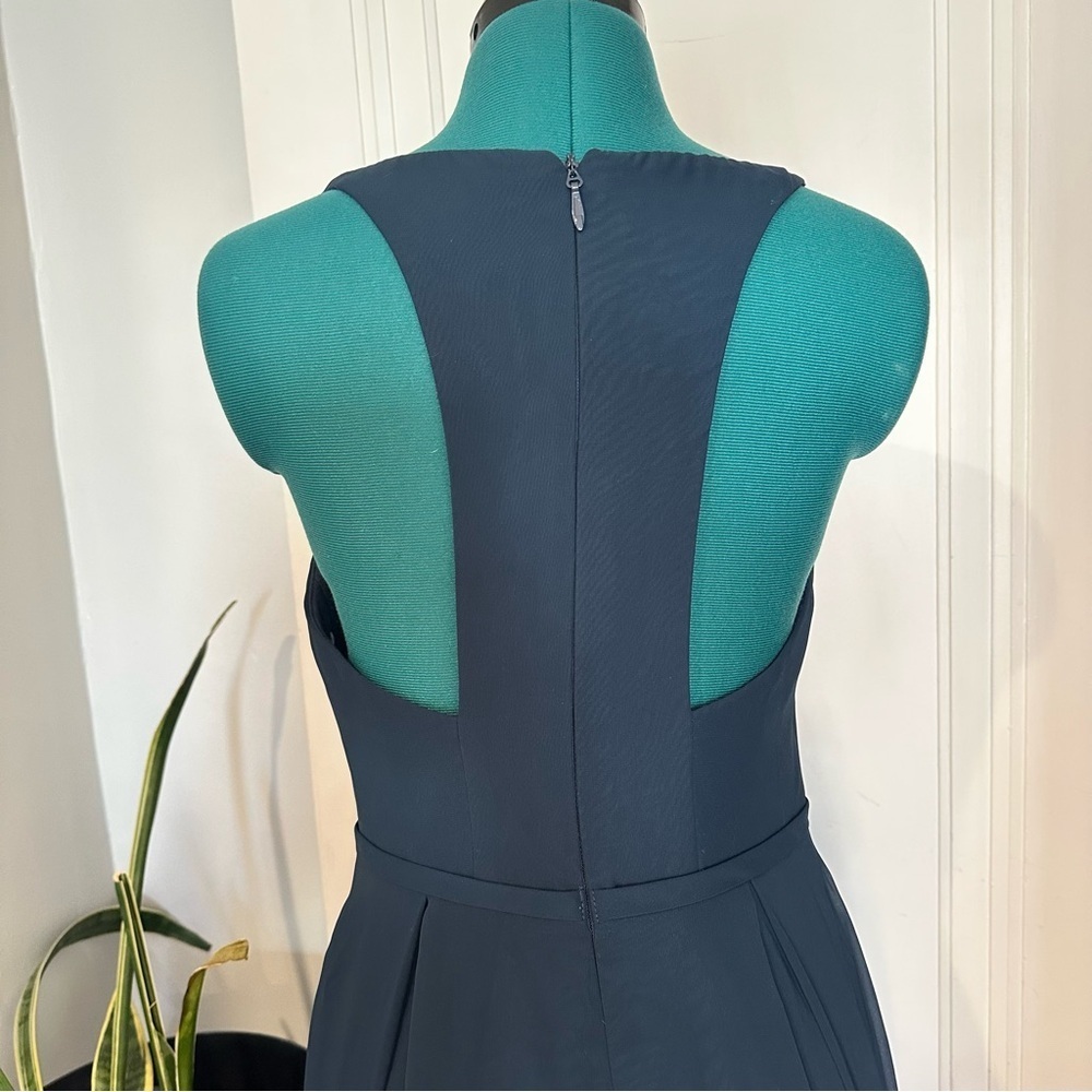 Azazie Deep Blue Maxi Dress - Picture 7 of 14